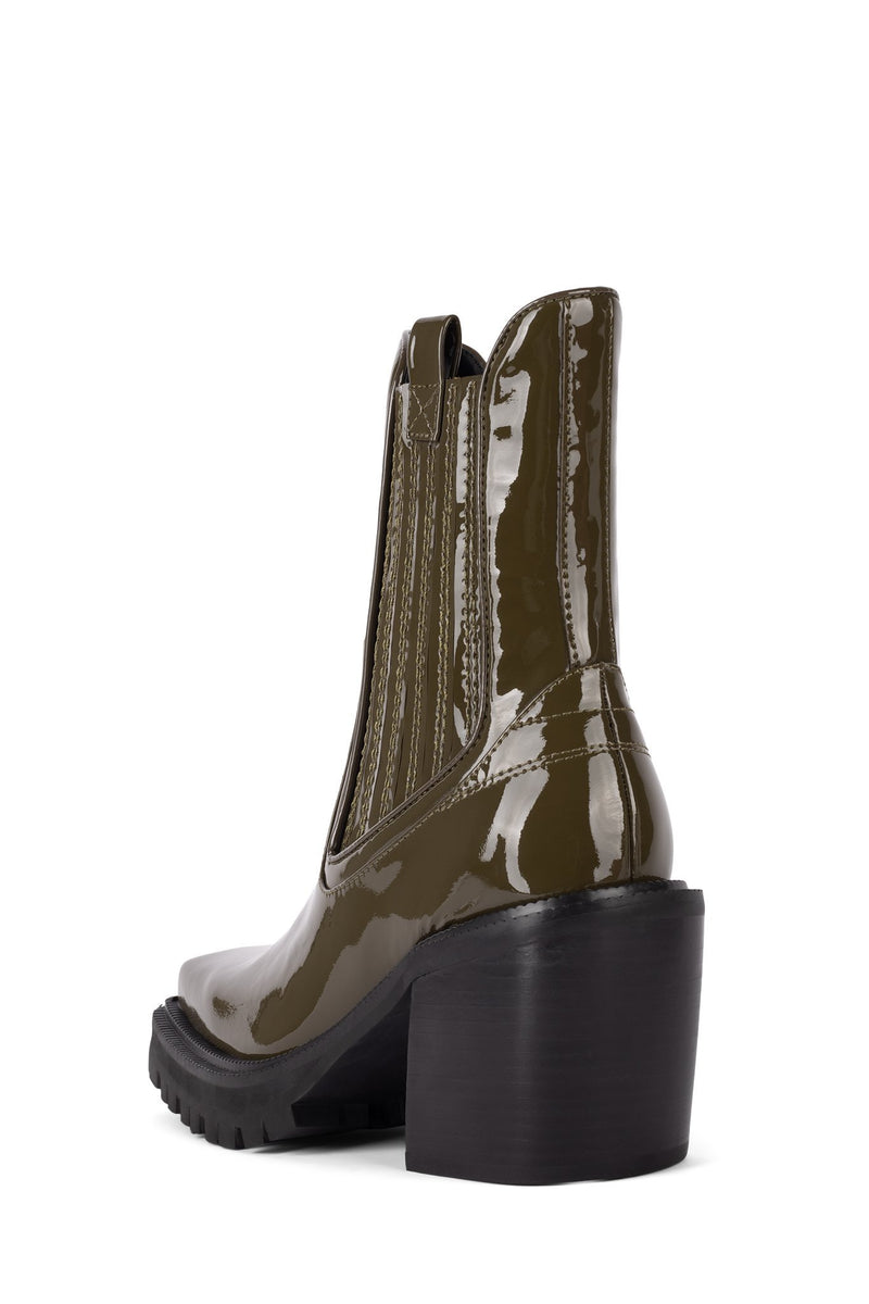 Jeffrey Campbell Elk Women's Chelsea Boots Khaki | MGHLRNZ-06