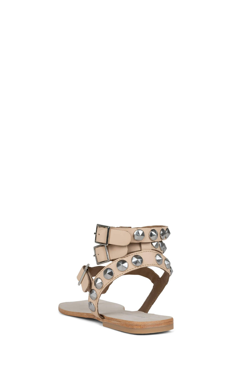 Jeffrey Campbell Emeline-S Women's Flat Sandals Beige | AIXEUGR-21