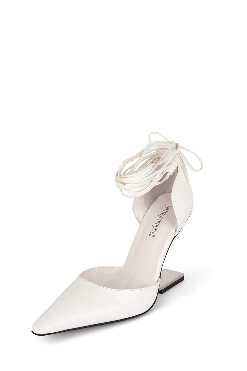 Jeffrey Campbell Et-Demi-M Women's Heels Shoes White | MIQZUAG-57