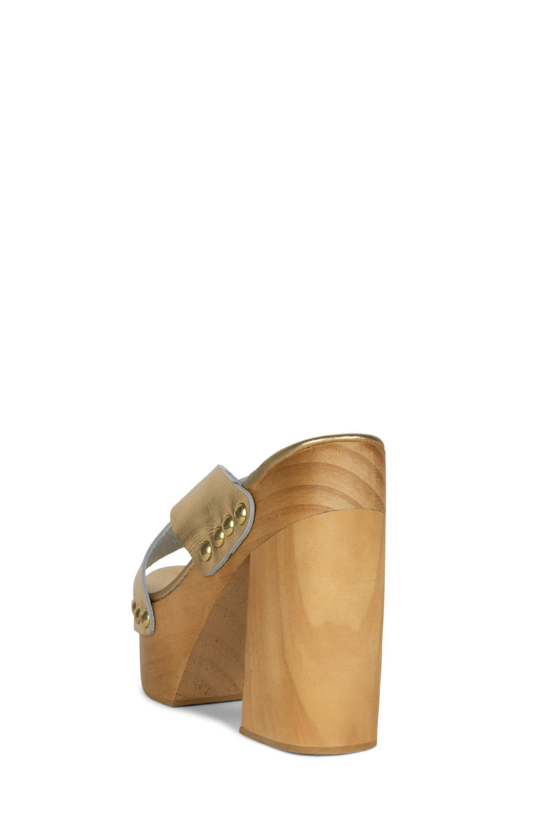 Jeffrey Campbell Eulalia Women's Platform Sandals Gold | VDLQJUZ-96