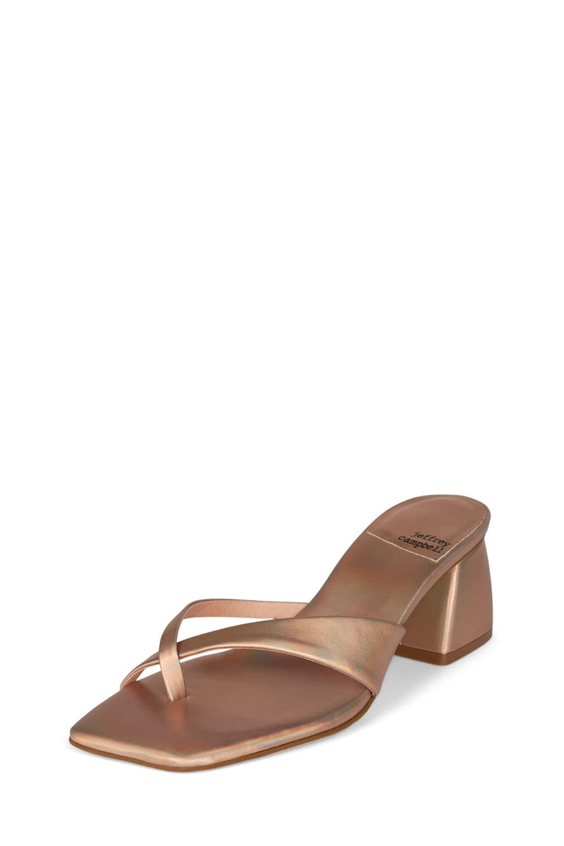 Jeffrey Campbell Euros Women's Heels Rose Gold | UMIBDZC-06