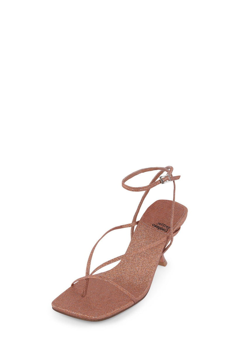 Jeffrey Campbell Fluxx Women's Heels Rose Gold | TEARLCX-21