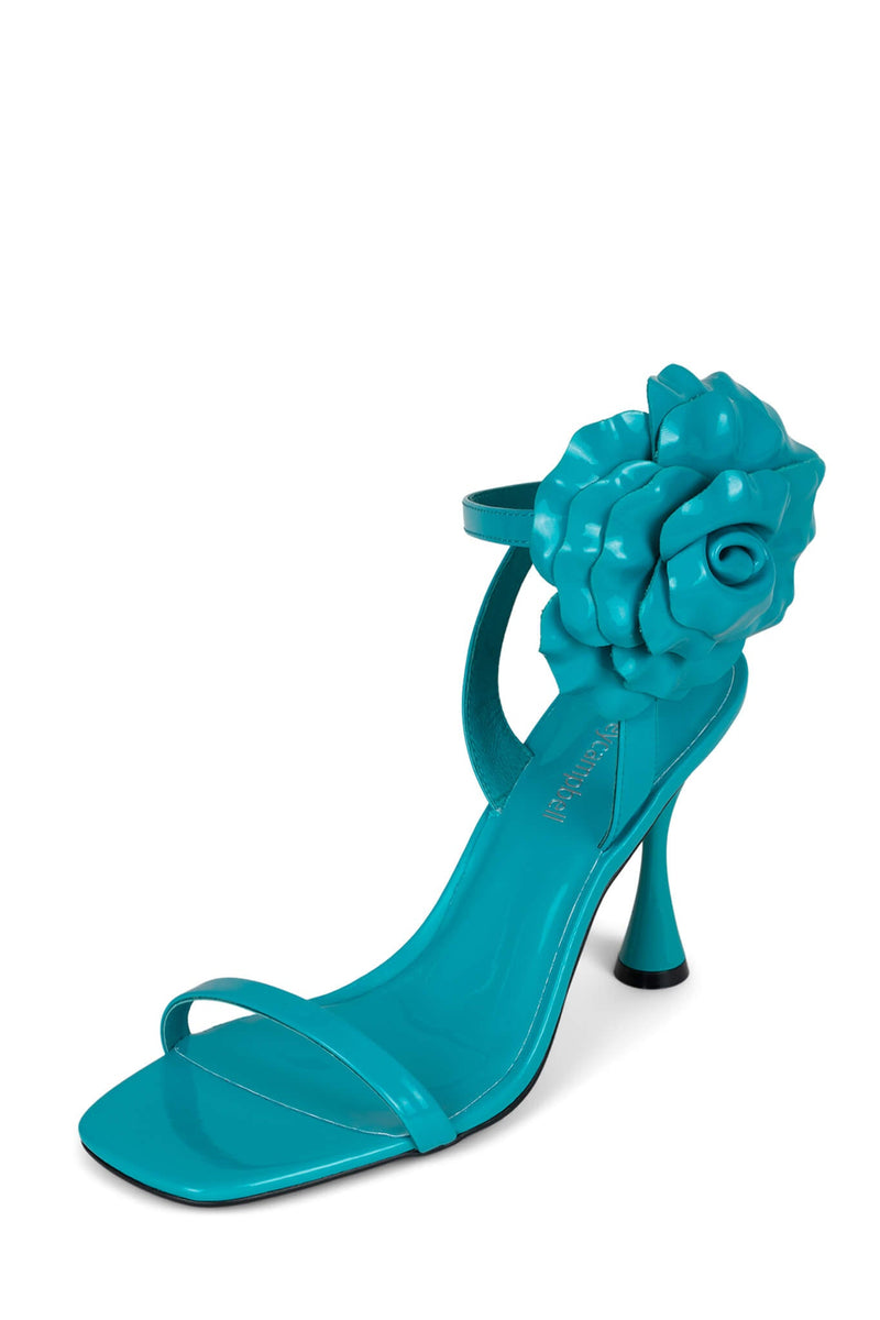 Jeffrey Campbell Flwr-Power Women's Heels Blue | CGSHIBK-75