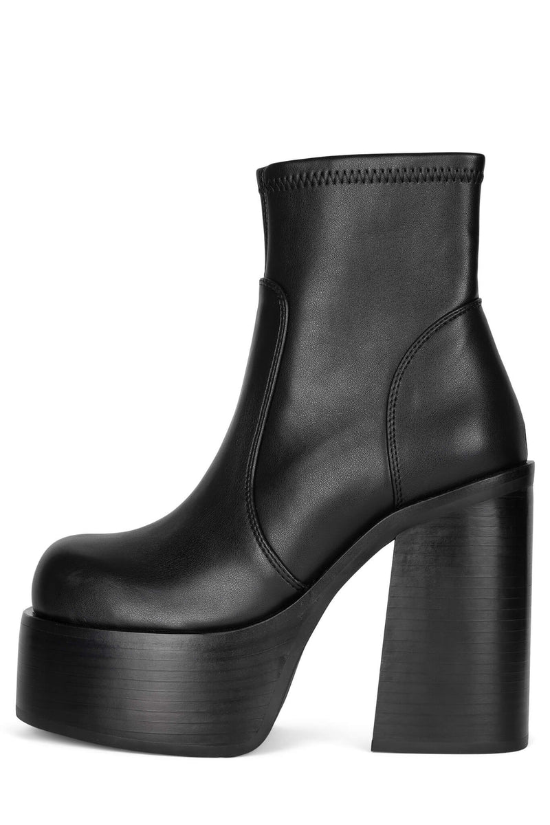 Jeffrey Campbell Grimes Women\'s Ankle Boots Black | LEUDXZJ-18