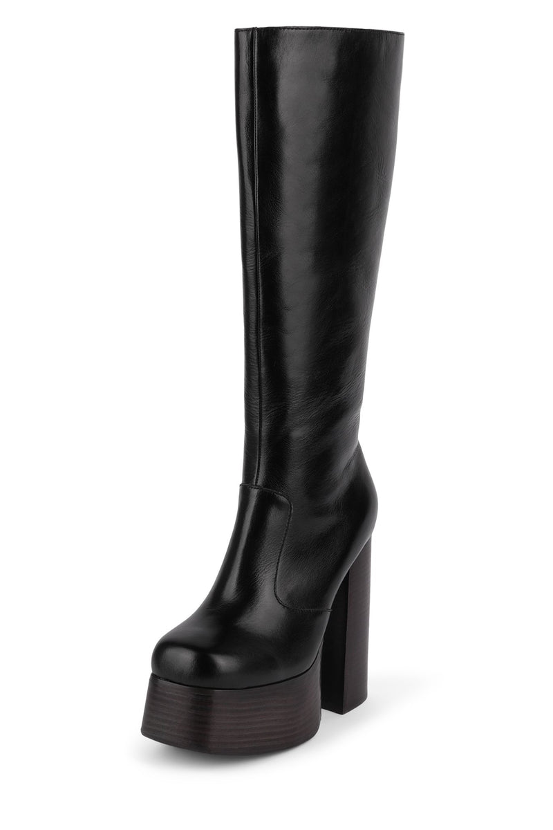 Jeffrey Campbell Hey-Joe Women's Knee High Boots Black | YHVUKCT-49