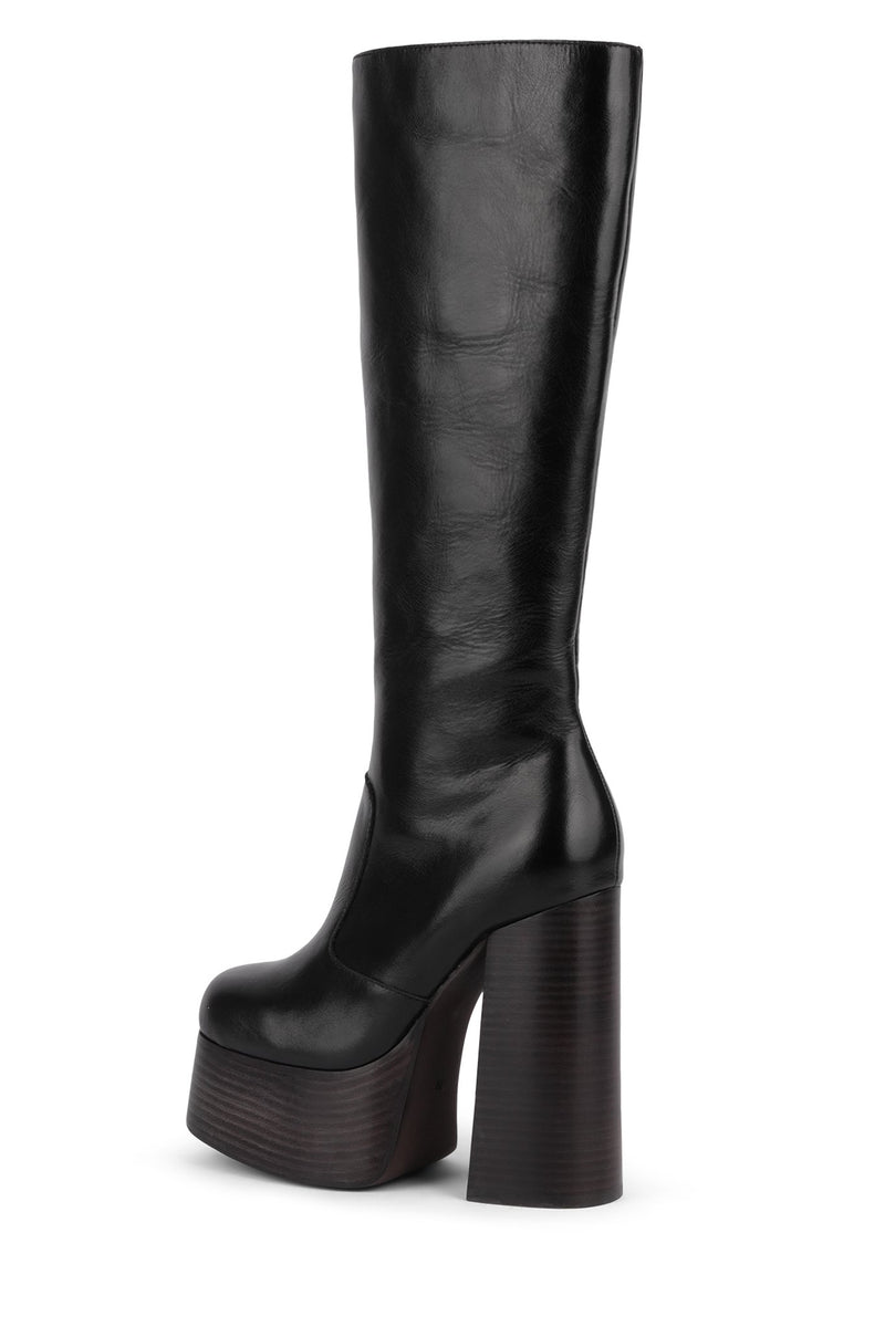 Jeffrey Campbell Hey-Joe Women's Knee High Boots Black | YHVUKCT-49