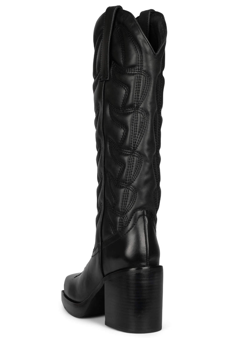 Jeffrey Campbell Hokeypokey Women's Western Boots Black | RMKQITG-97