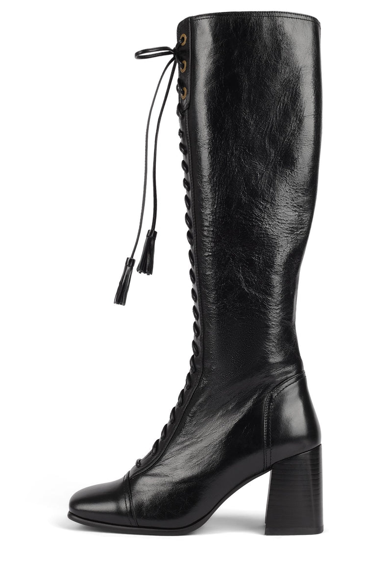 Jeffrey Campbell Hunts-Kh Women\'s Knee High Boots Black | LXHRBEO-91