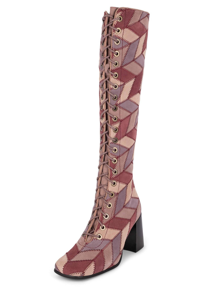 Jeffrey Campbell Hunts-Kp Women's Knee High Boots Pink | NICMRGF-43