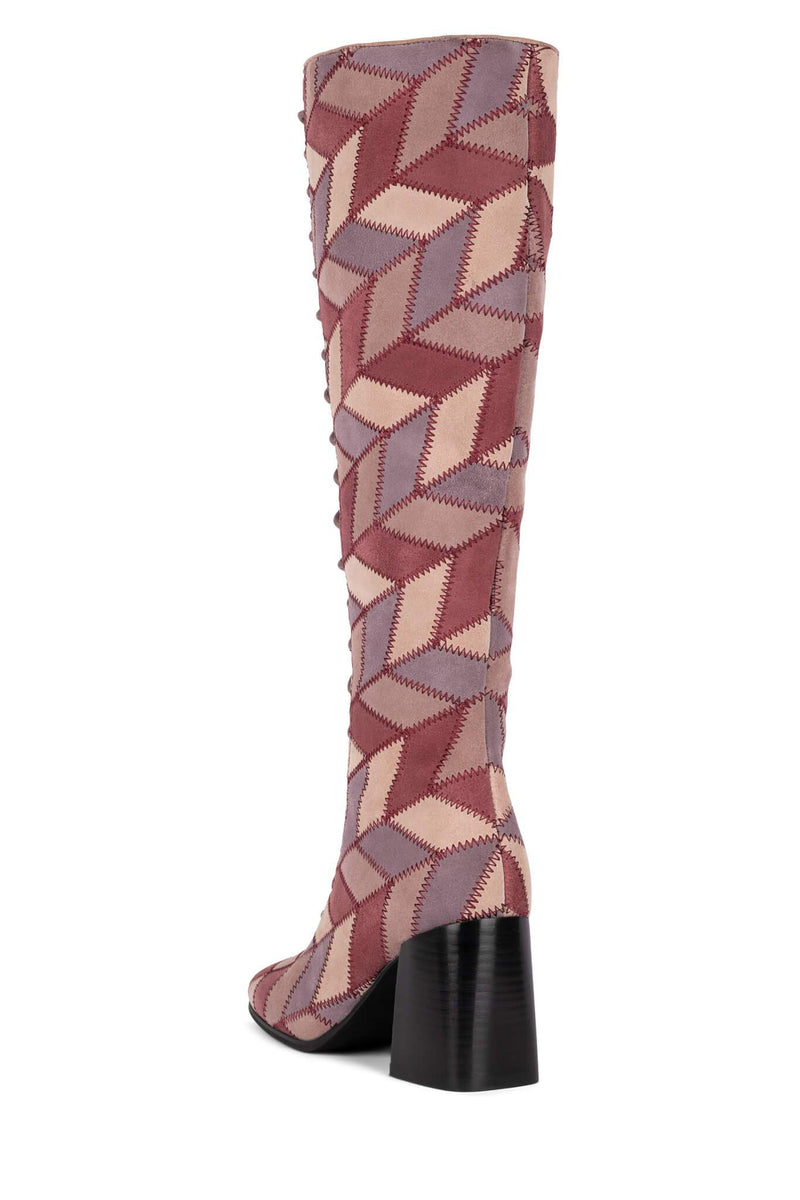 Jeffrey Campbell Hunts-Kp Women's Knee High Boots Pink | NICMRGF-43