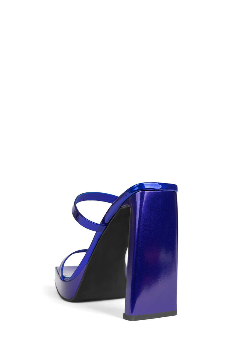 Jeffrey Campbell Hustler Women's Heels Blue | JKVHUEW-46