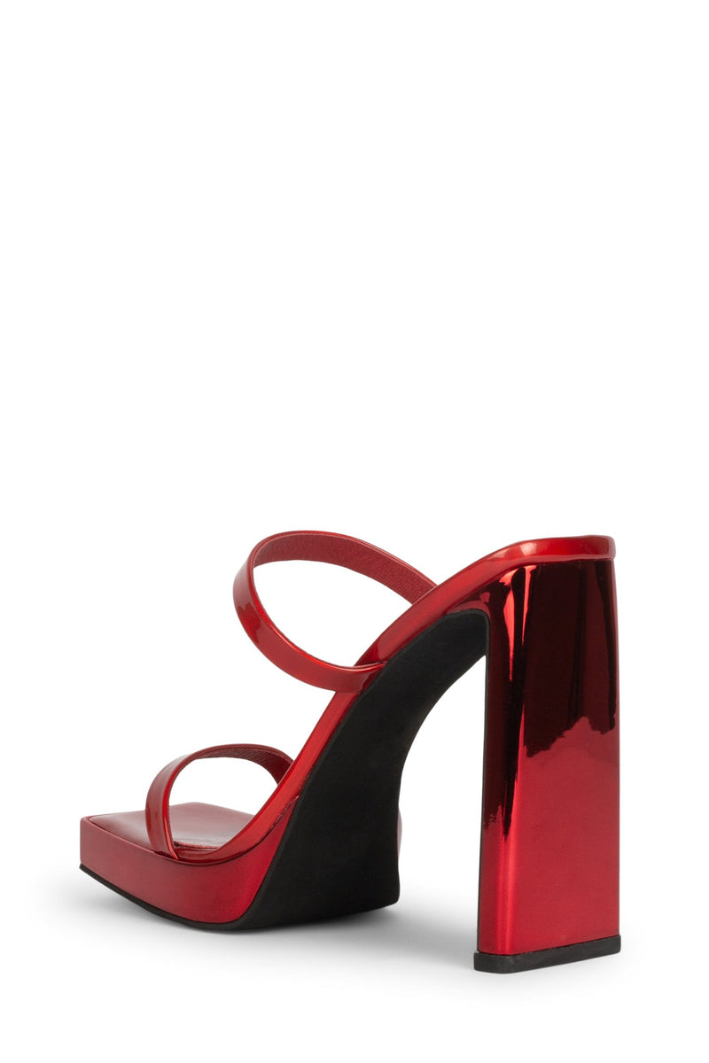 Jeffrey Campbell Hustler Women's Heels Red | RTHEIWQ-30