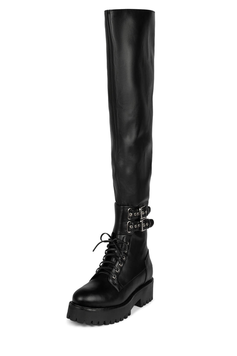 Jeffrey Campbell Ignite Women's Knee High Boots Black | DXGSYHJ-63