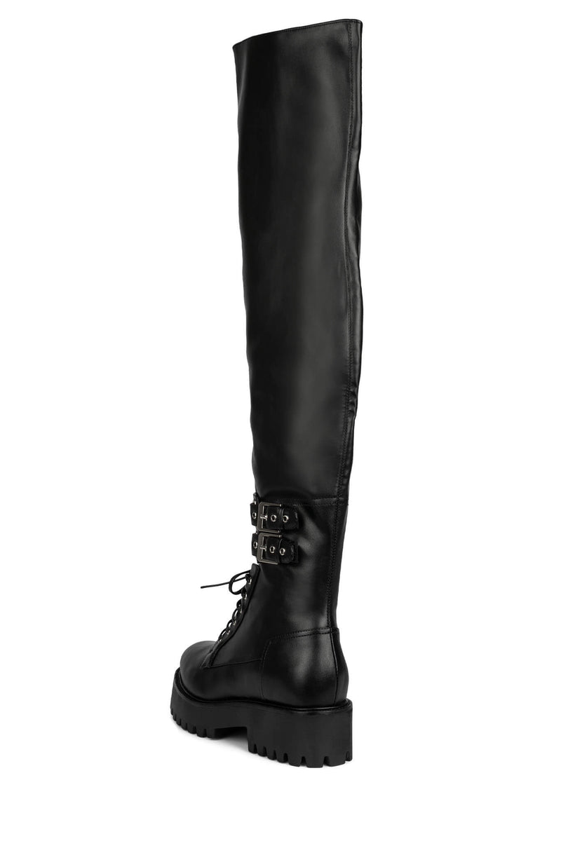 Jeffrey Campbell Ignite Women's Knee High Boots Black | DXGSYHJ-63