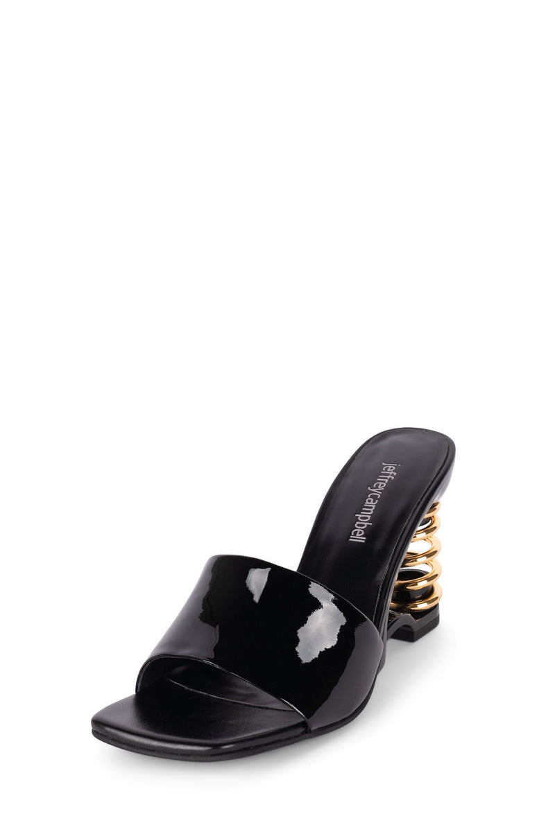 Jeffrey Campbell Im-Sprung Women's Heels Black | IJXEFVH-63