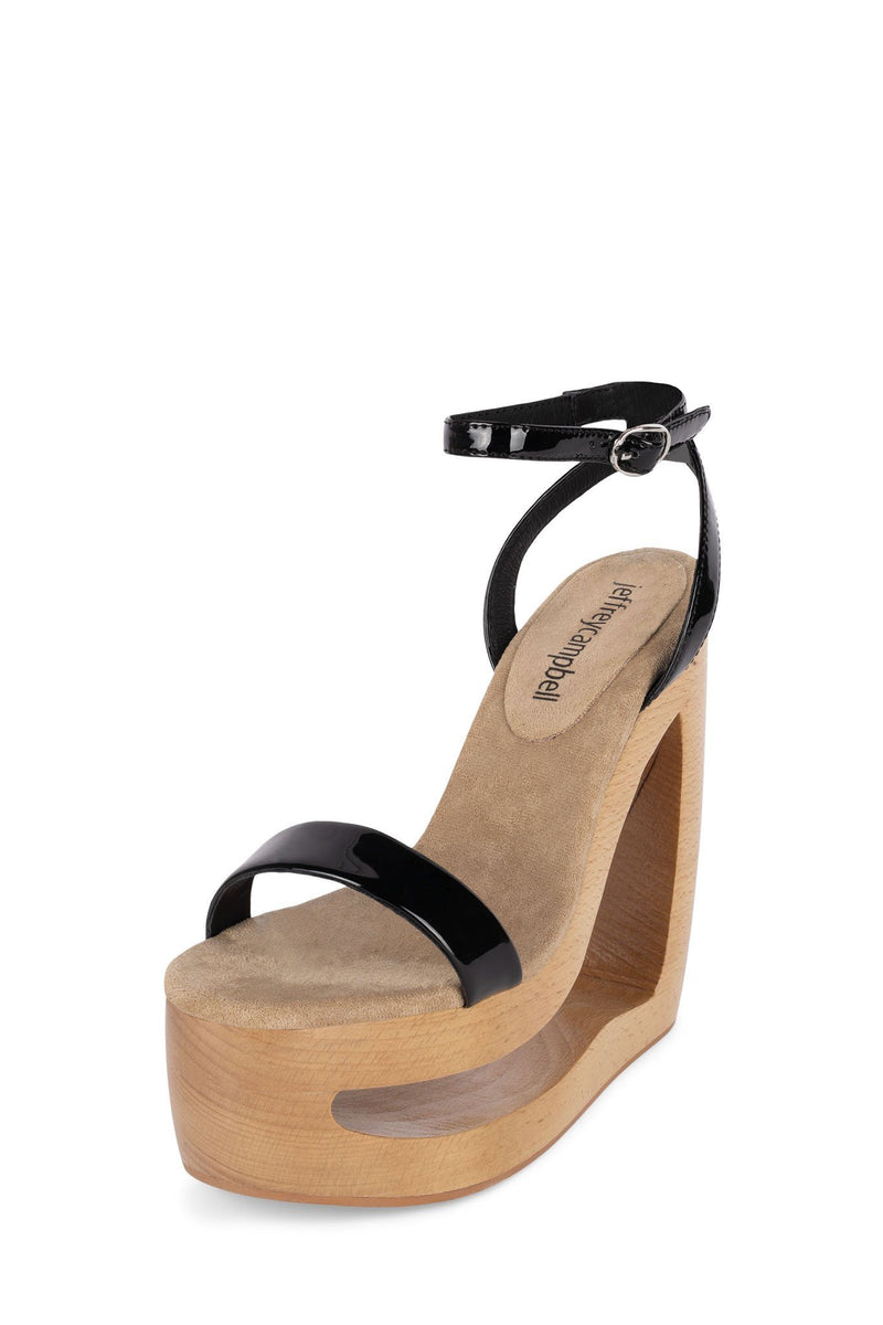 Jeffrey Campbell Its-Lit Women's Platform Sandals Black | WQVYRTO-76