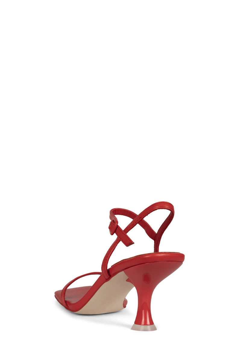 Jeffrey Campbell Jerrod Women's Heels Red | KPLBHCM-83