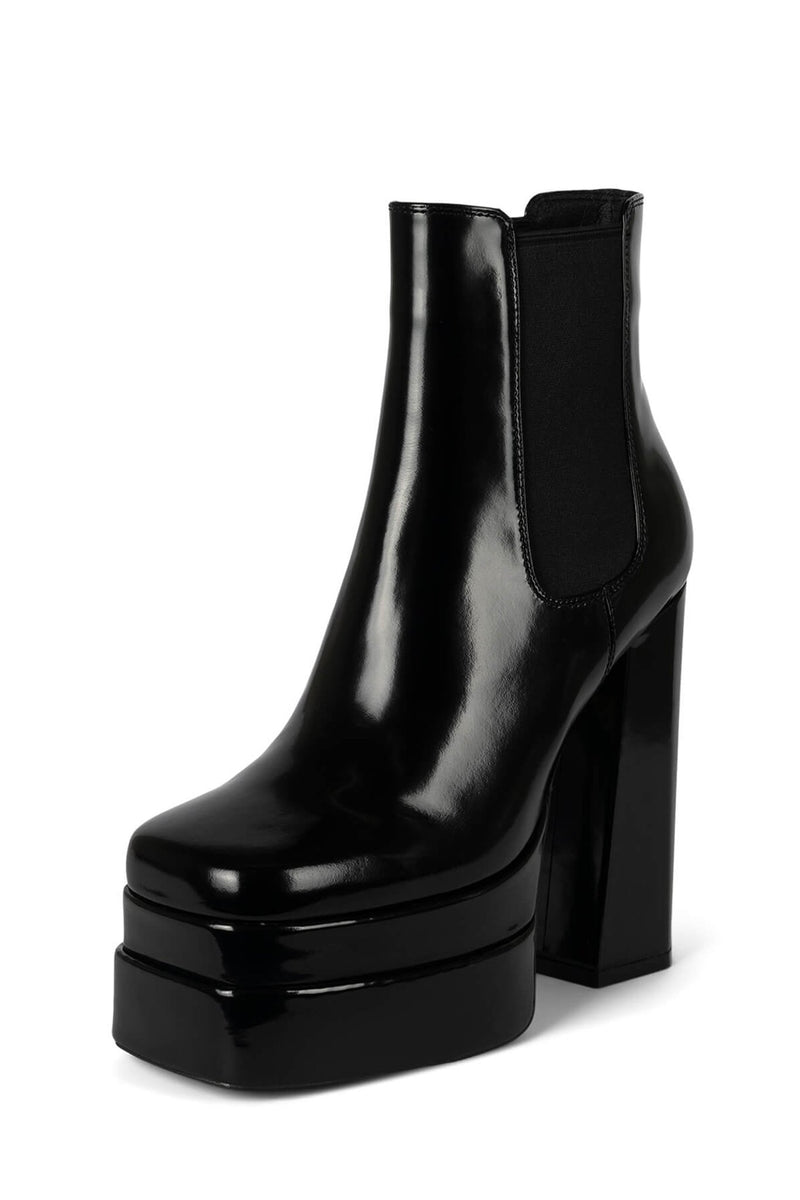 Jeffrey Campbell Kickinit-L Women's Platform Boots Black | NWHDRQC-34