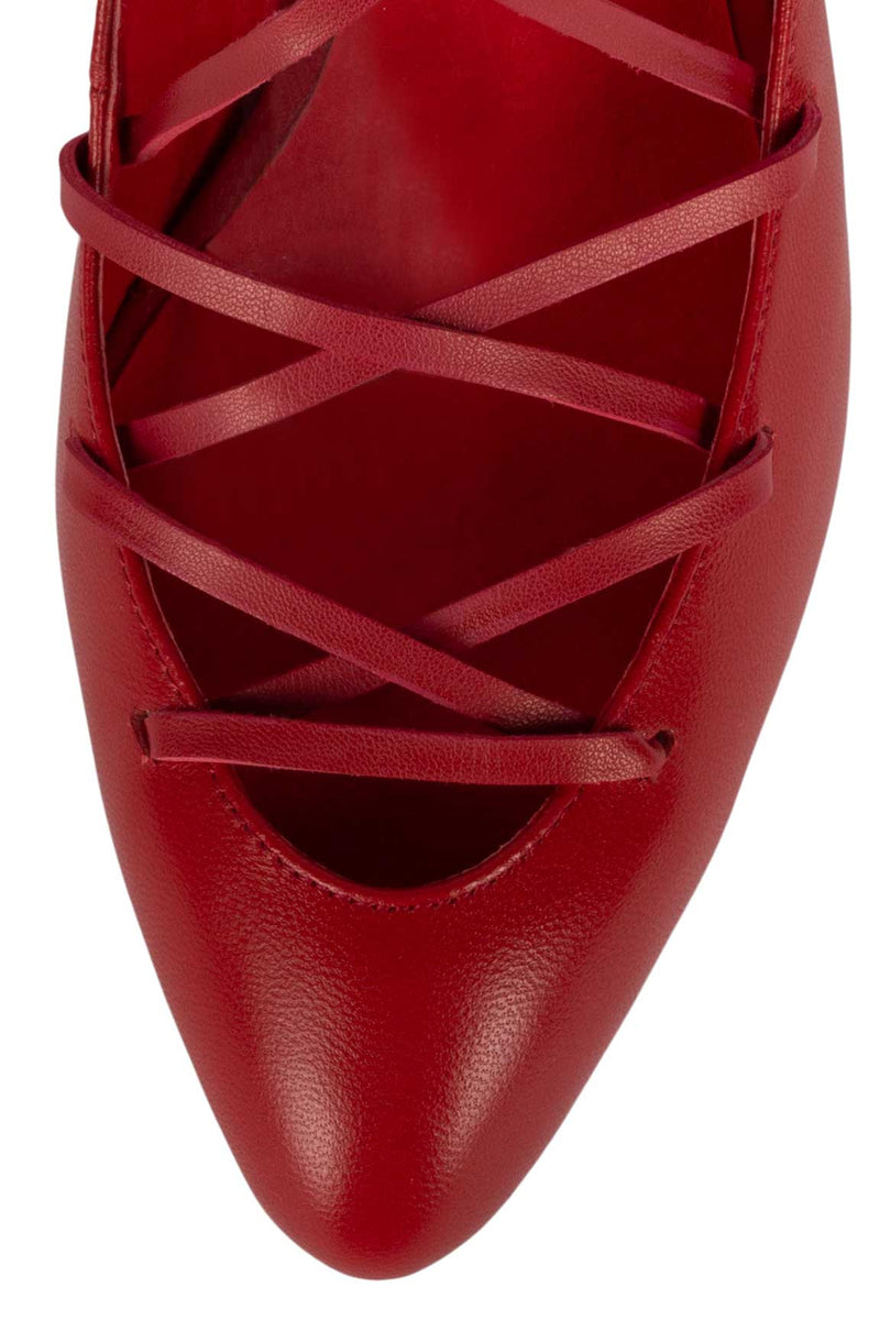 Jeffrey Campbell Kreuger Women's Heels Shoes Red | YBAKTJM-35