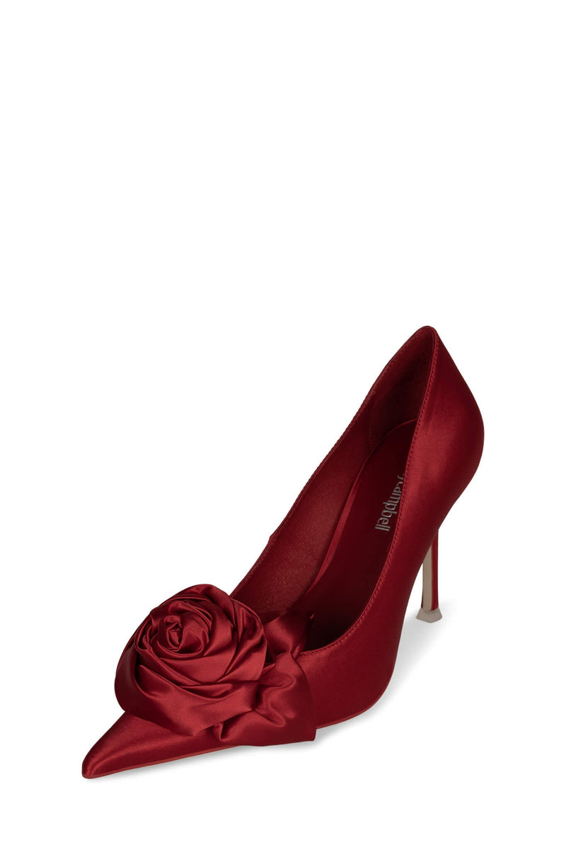 Jeffrey Campbell La-Fleur Women's Heels Shoes Red | CKXQFAL-10