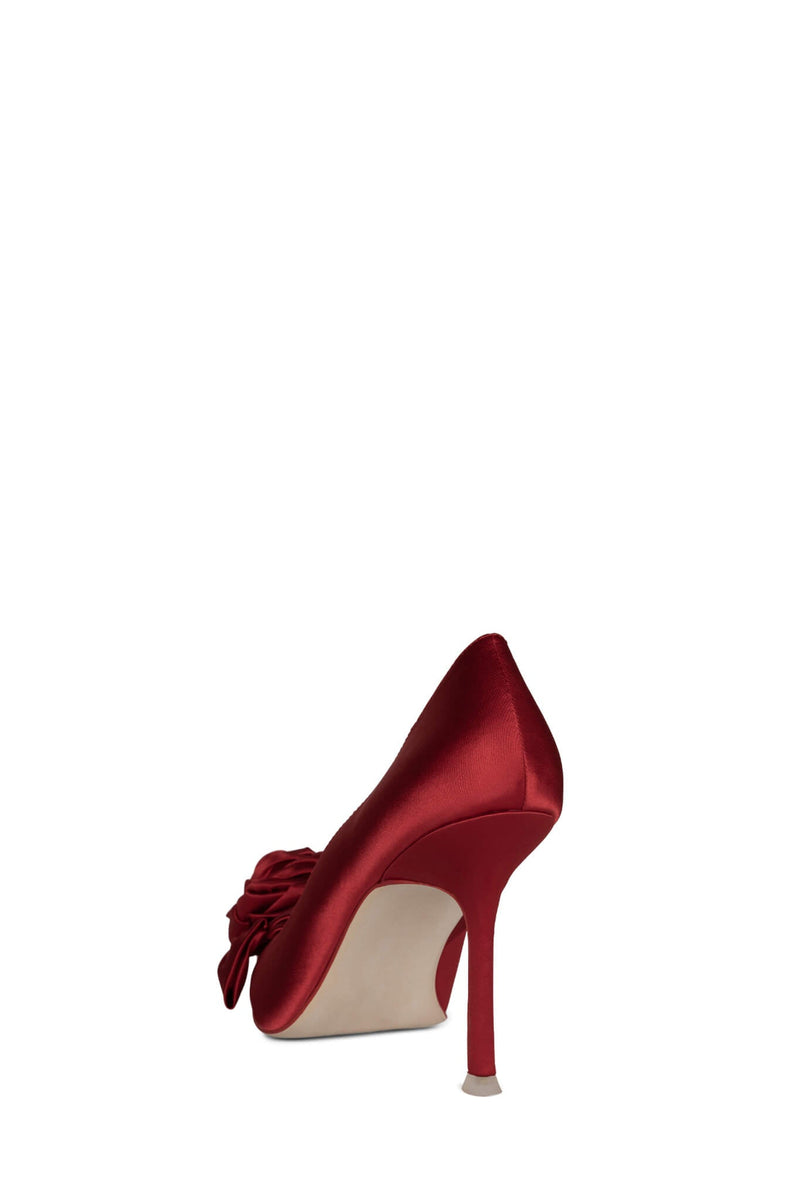 Jeffrey Campbell La-Fleur Women's Heels Shoes Red | CKXQFAL-10