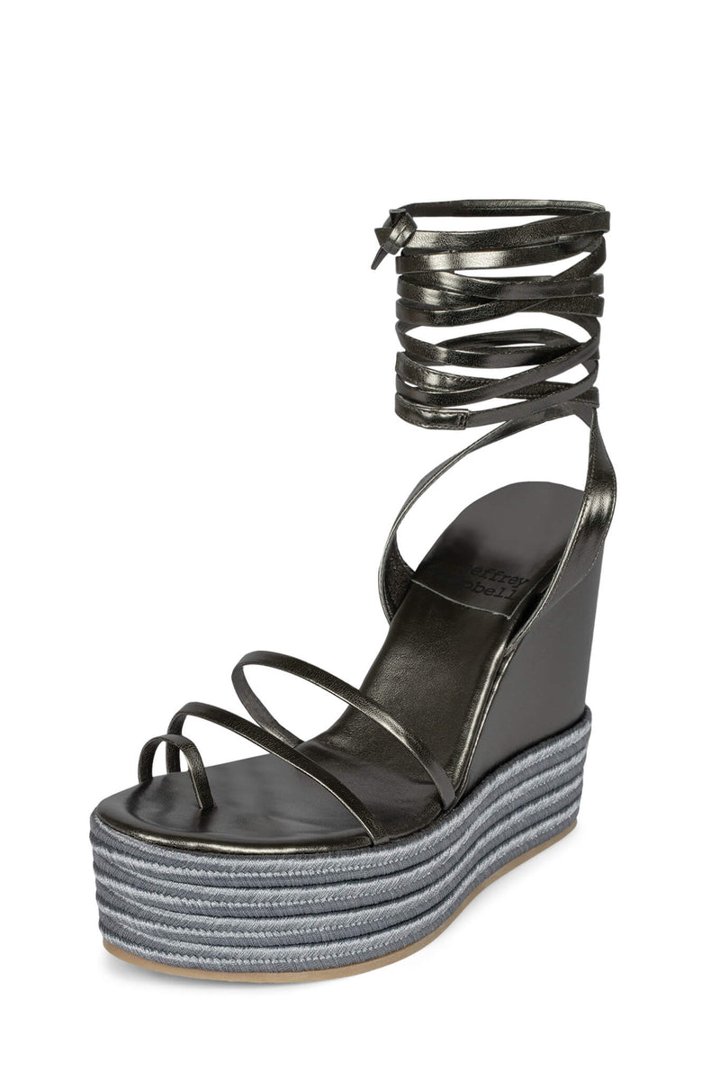 Jeffrey Campbell Layered Women's Heels Grey | XZISDBH-56