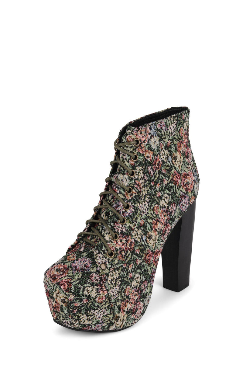 Jeffrey Campbell Lita Women's Platform Boots Multicolor | BTZQHRN-54