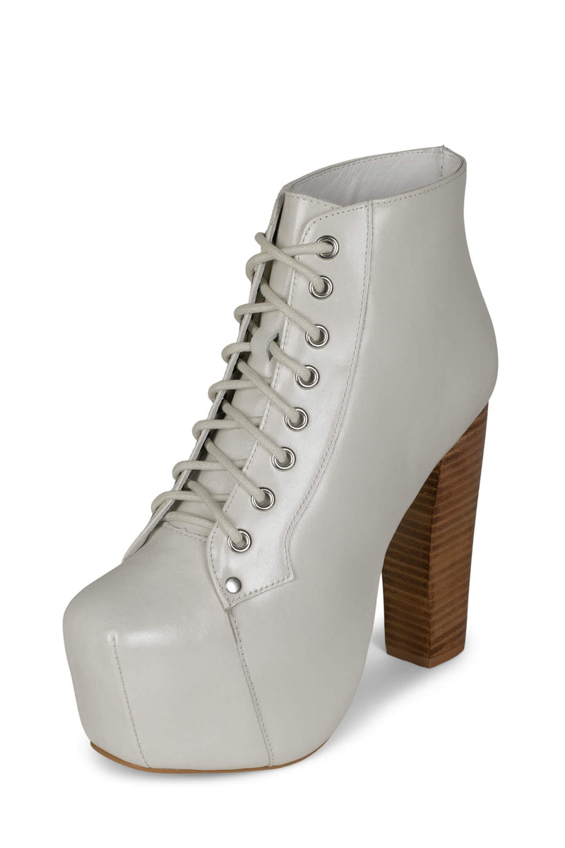 Jeffrey Campbell Lita Women's Platform Boots Red | KQGUYPV-68