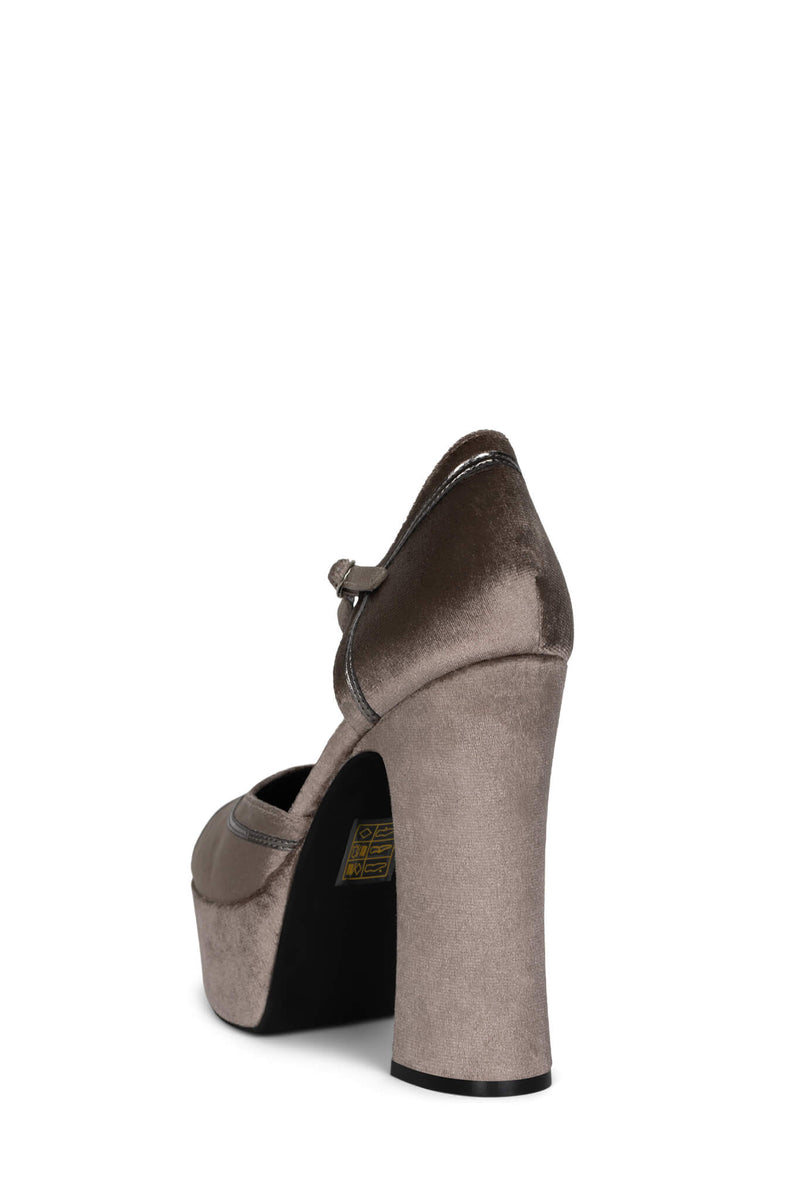 Jeffrey Campbell Low-Down Women's Pumps Grey | UDEBIYL-46