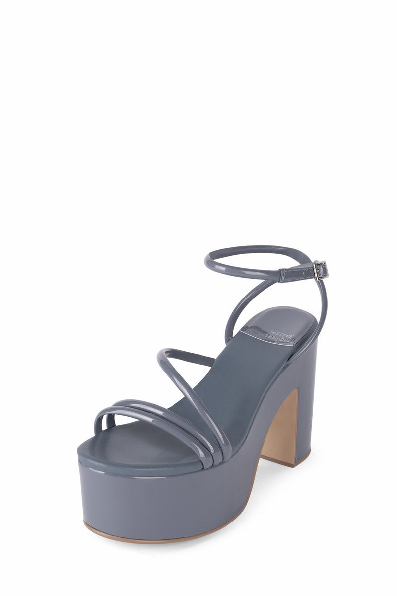 Jeffrey Campbell Mamba Women's Platform Sandals Blue | FDGJMPO-29