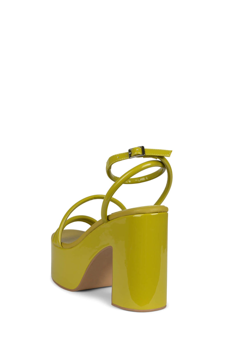 Jeffrey Campbell Mamba Women's Platform Sandals Yellow | HKWDGZP-06