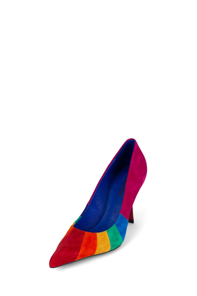 Jeffrey Campbell Marveil-Hi Women's Heels Shoes Multicolor | YROFACL-83