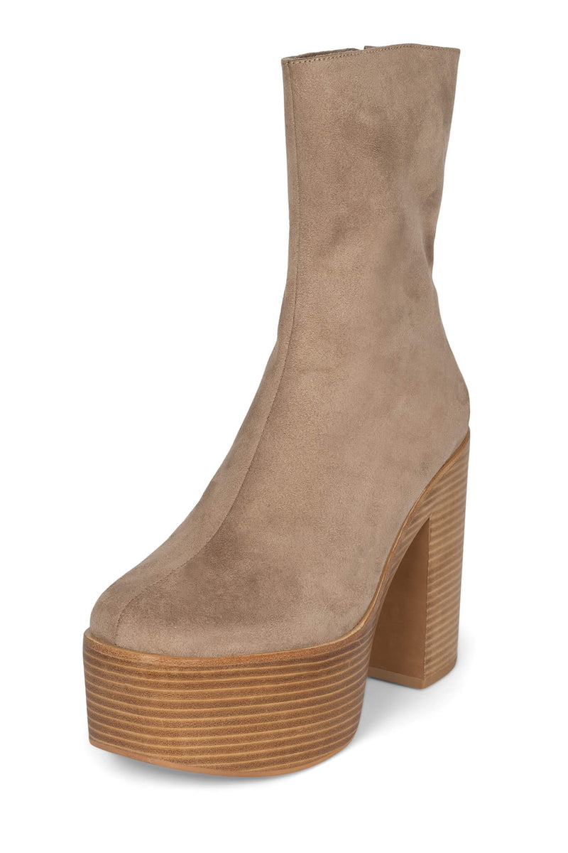 Jeffrey Campbell Mexique-3 Women's Platform Boots Grey | UECGZQX-82