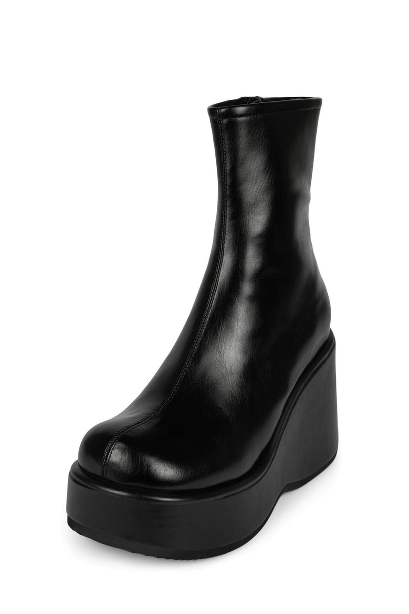 Jeffrey Campbell Millennium Women's Platform Boots Black | WIPCFQG-93