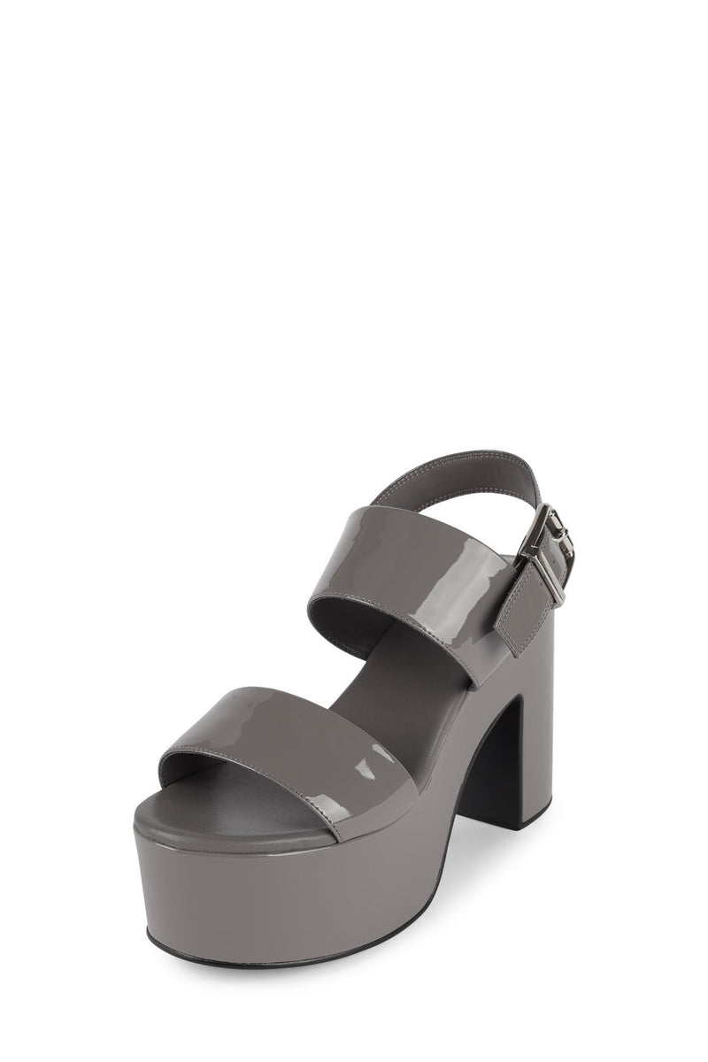 Jeffrey Campbell Moody Women's Platform Sandals Grey | KILQFTC-63