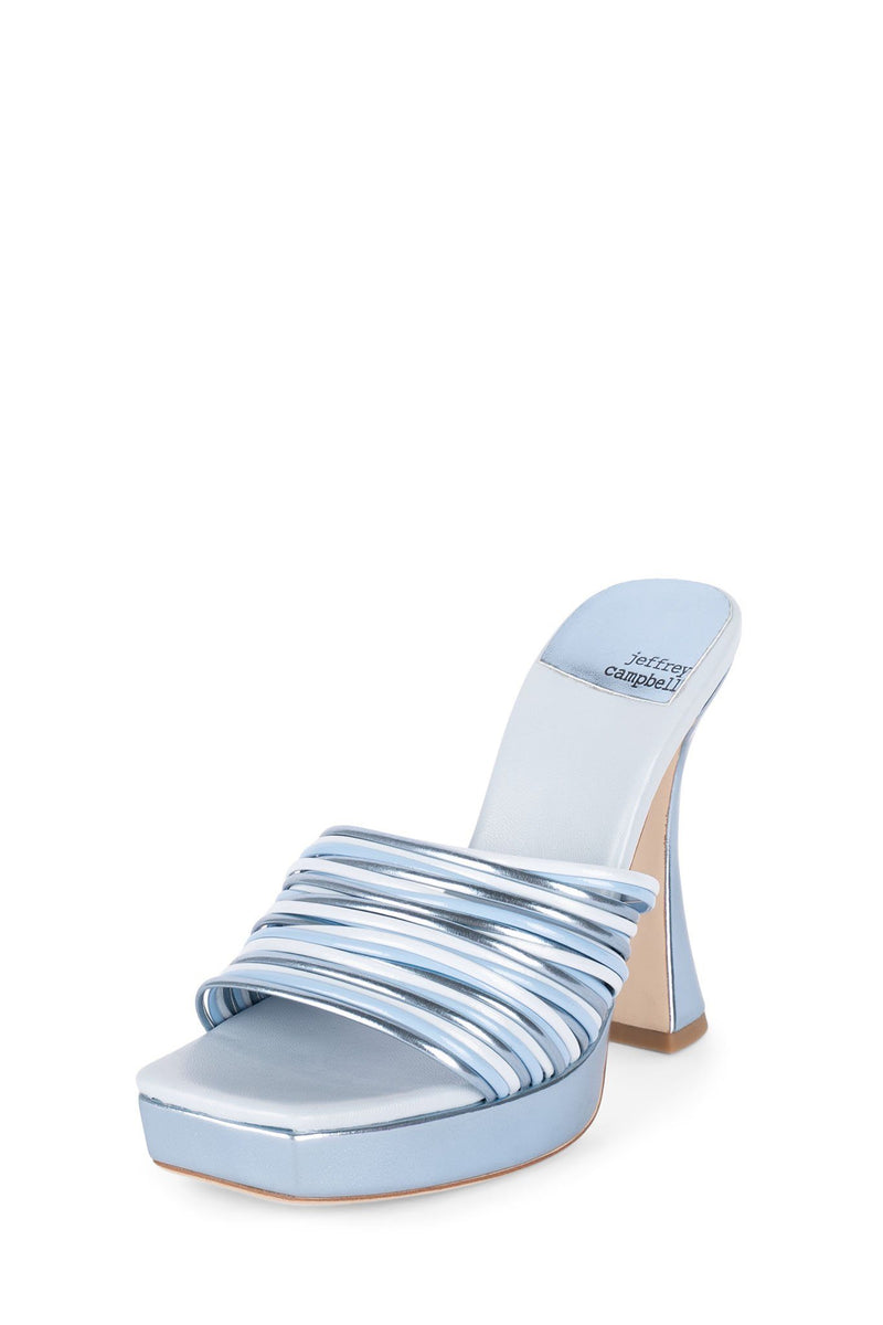 Jeffrey Campbell Morine-Pl Women's Platform Sandals Light Blue | AJHEOZC-03