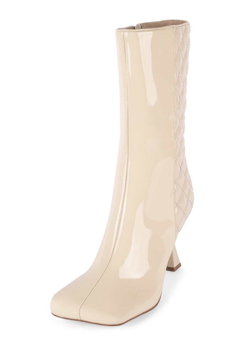 Jeffrey Campbell Morphed-Q Women's Ankle Boots Beige | FAJDTQN-93