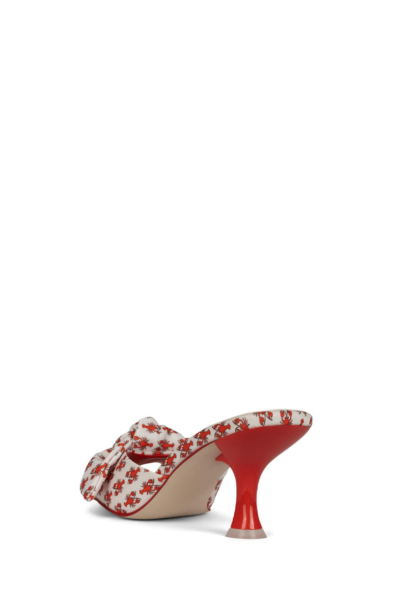 Jeffrey Campbell Mr-Big-Bow Women's Heels Red | YMEZNRC-41