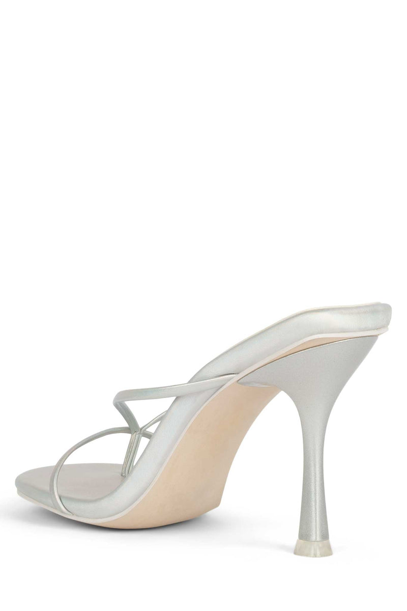 Jeffrey Campbell Murals Women's Heels Silver | DMEWYKU-53