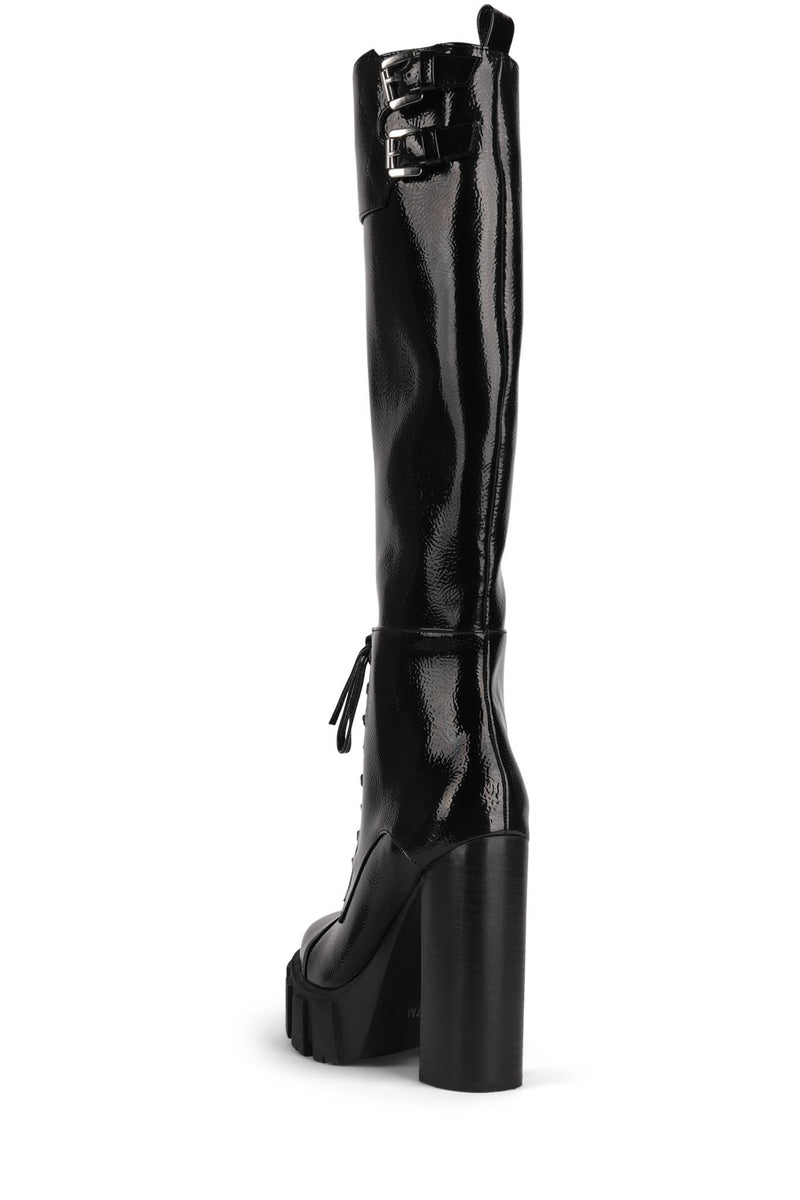 Jeffrey Campbell Mythic Women's Knee High Boots Black | NPLJVIW-31