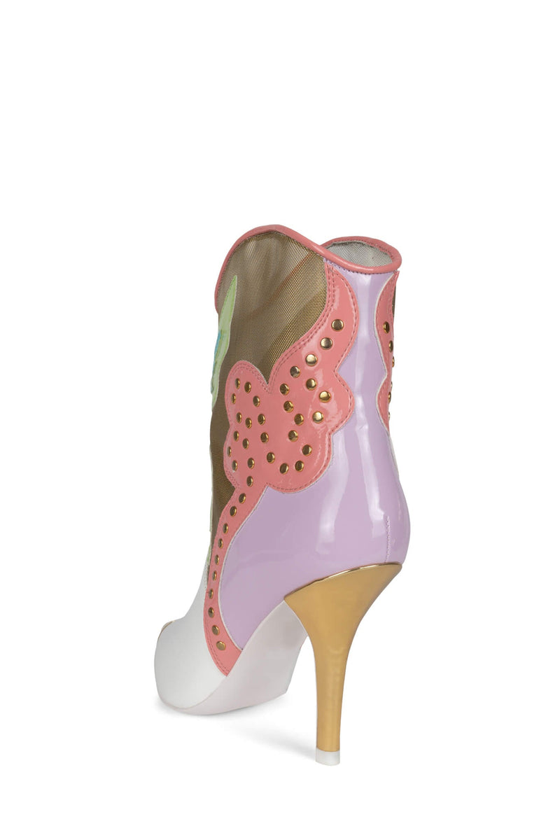 Jeffrey Campbell Nevrtheles Women's Ankle Boots Multicolor | ZFCOXUA-67