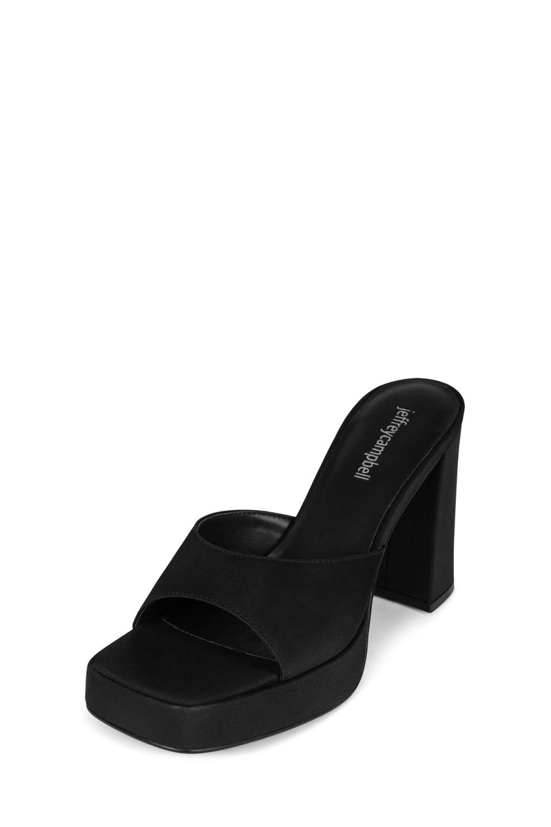 Jeffrey Campbell Ninety Women's Heels Black | XGOAJQL-80