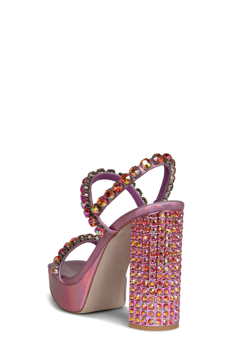 Jeffrey Campbell Noche Women's Platform Sandals Pink | PNVXHTJ-01