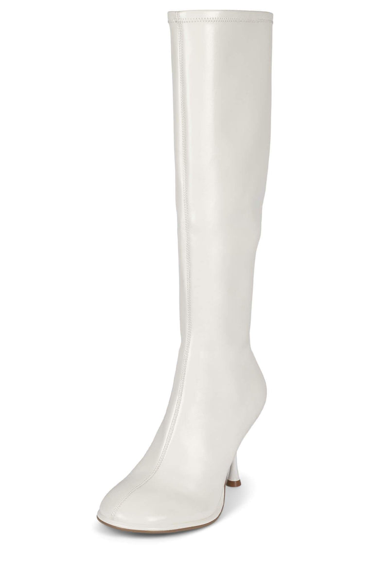 Jeffrey Campbell Obliques-K Women's Knee High Boots Dark Beige | ETQBHAP-24