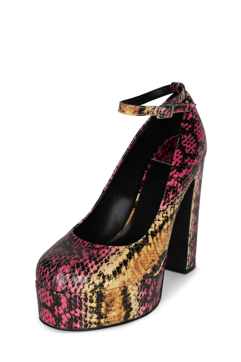 Jeffrey Campbell Okurr Women's Pumps Multicolor | SGCZNRI-52