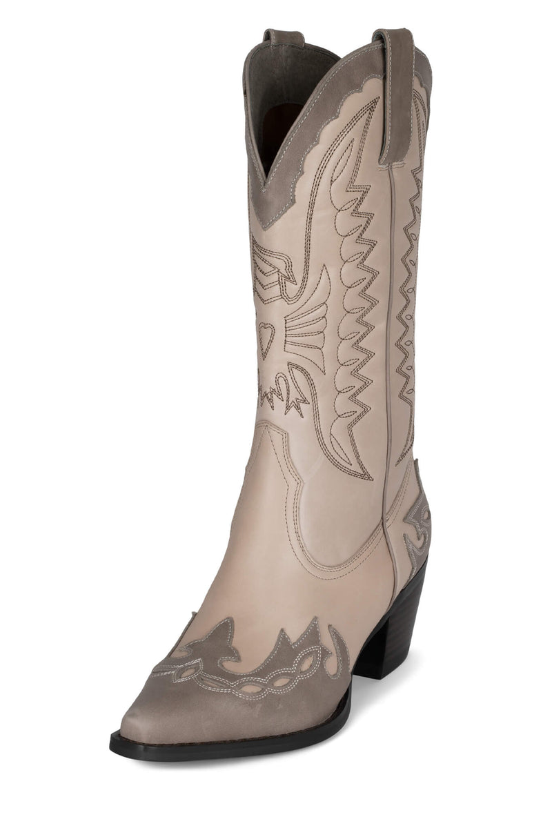 Jeffrey Campbell One-Horse Women's Western Boots Blue | LRJCKOH-78