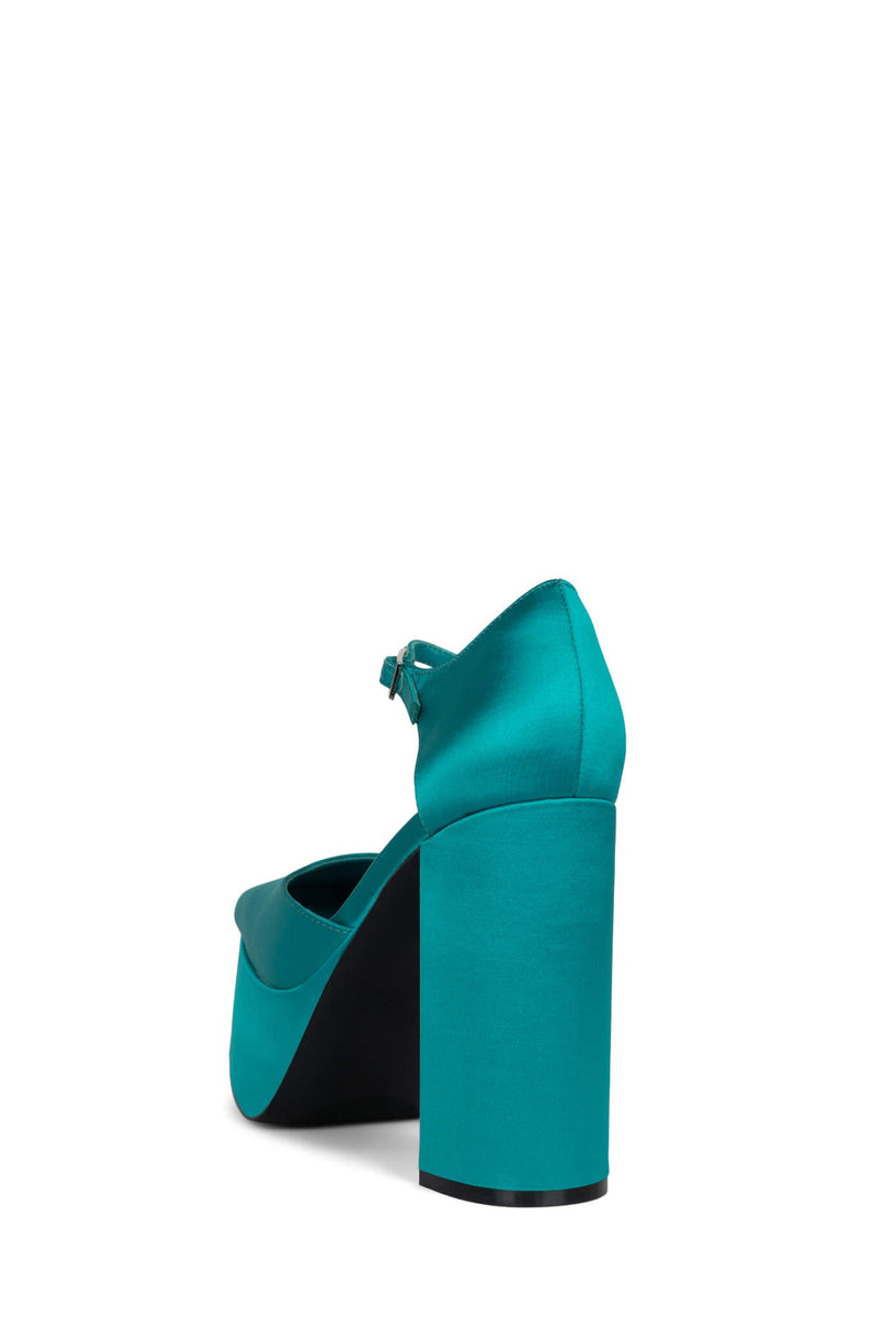 Jeffrey Campbell Ovr-N-Out Women's Pumps Blue | MXYWNFO-34