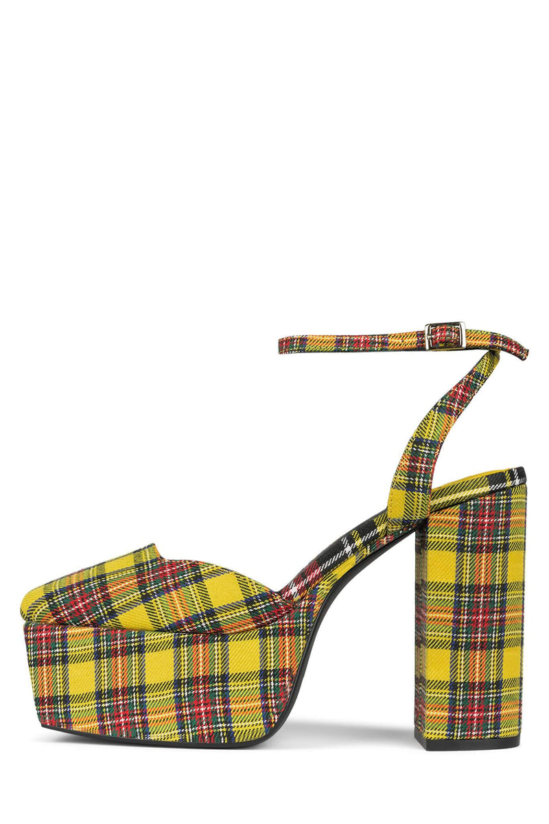 Jeffrey Campbell Ovr-N-Ovr Women\'s Pumps Yellow | KQDHAIZ-59