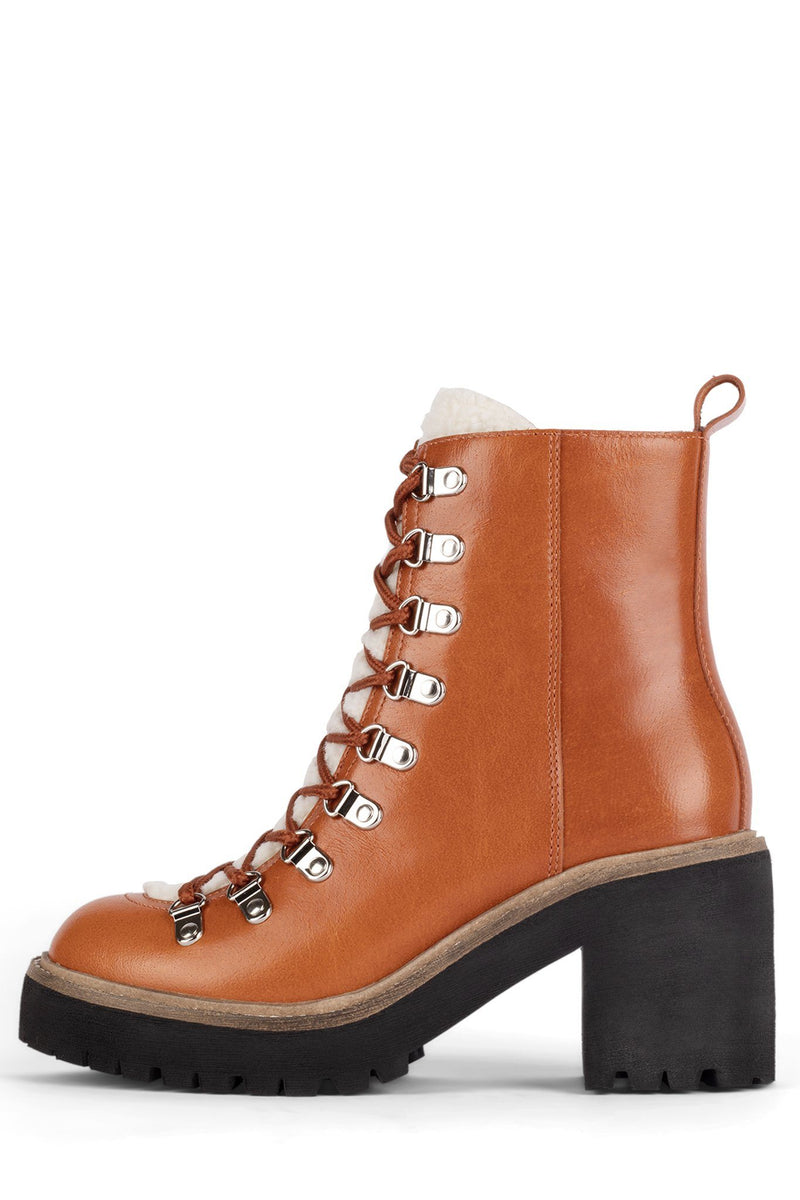 Jeffrey Campbell Owhat Women\'s Ankle Boots Red | AZDMQNB-96