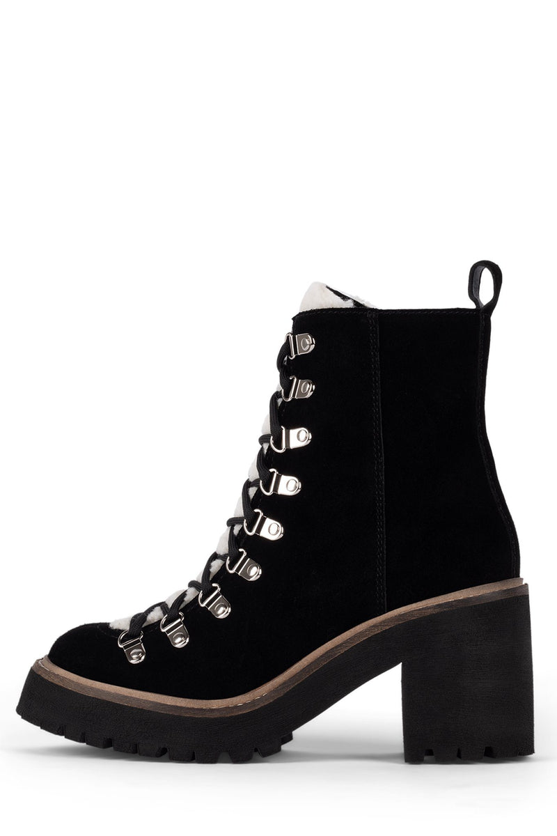 Jeffrey Campbell Owhat Women\'s Ankle Boots Black | OFAKXGS-32